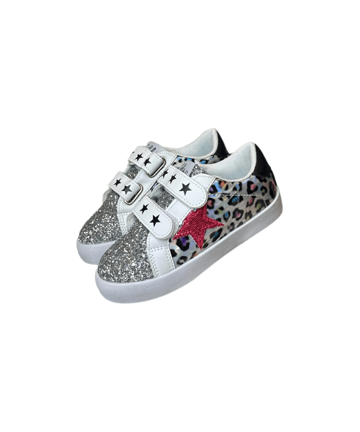 Cheetah sales star sneakers
