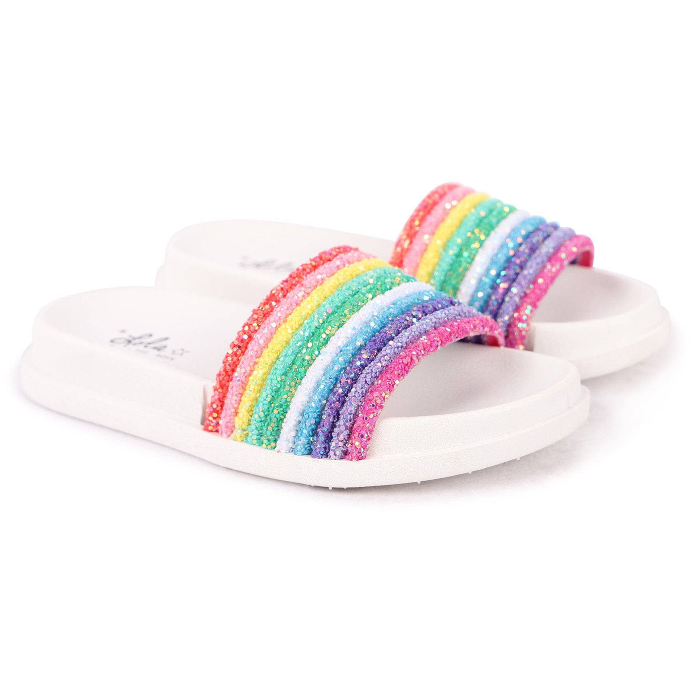 Glitter Rainbow Slides