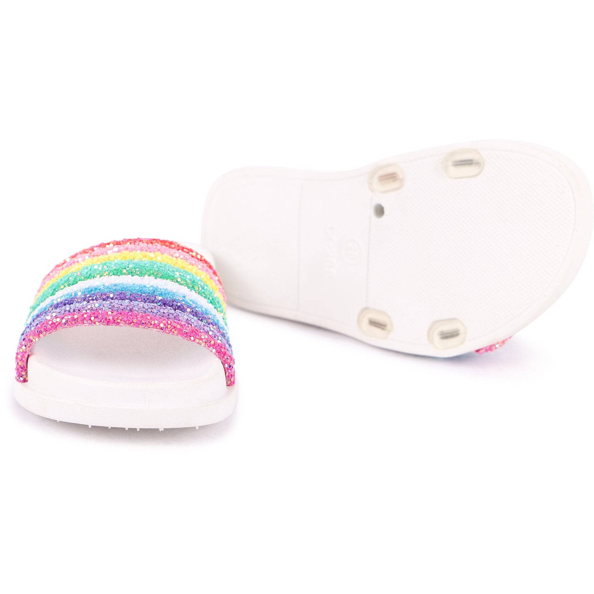 Rainbow glitter sale sliders