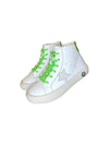 Lola + The Boys Footwear Green Happy Star HighTop Sneaker
