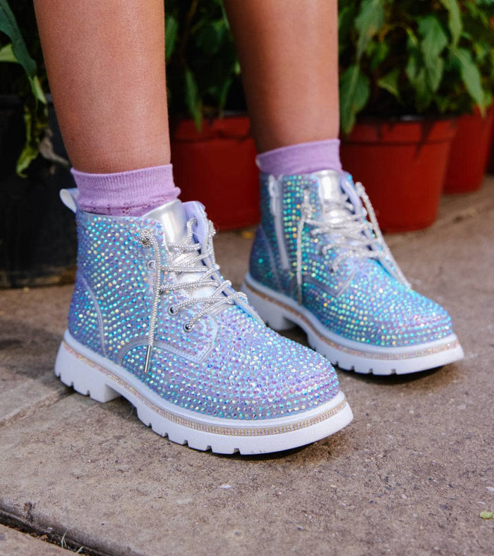 lola-wicked_collab Footwear Hologram Sparkle Boots
