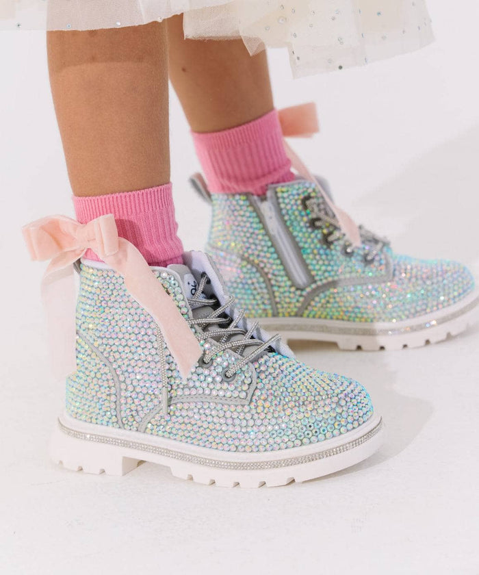 lola-wicked_collab Footwear Hologram Sparkle Boots