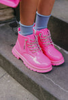 Lola + The Boys Footwear Hot Pink Crystal Boots