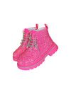 Lola + The Boys Footwear 7C (23) Hot Pink Sparkle Boots
