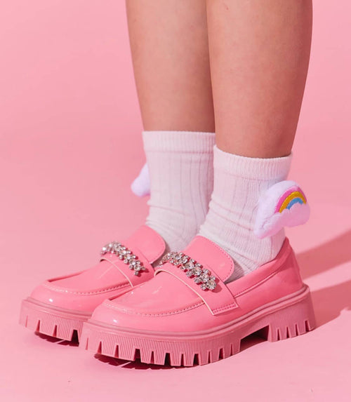 Lola-spring-25 Footwear Pink Pearl Loafers