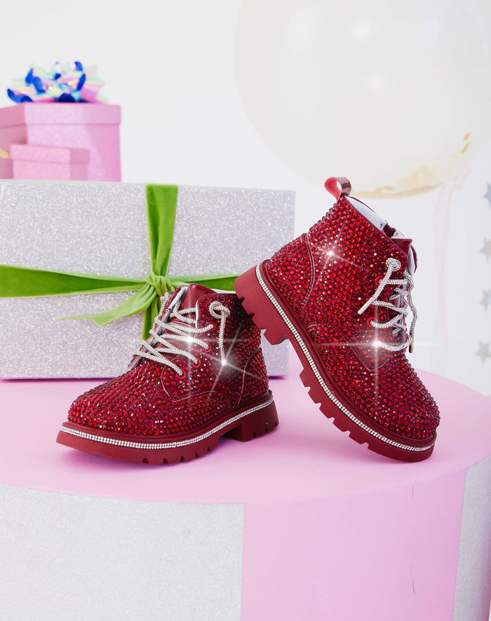 Lola + The Boys Footwear Pre-order Sparkle Ruby Boots