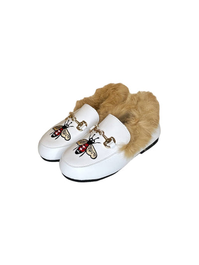 Lola + The Boys Footwear Queen Bee Faux Fur Loafer