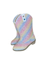 Lola + The Boys Footwear Rainbow Sparkle Cowgirl Boots