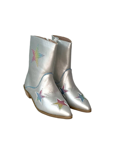 Lola + The Boys Footwear 6C (22) Sparkle Queen Glitter Cowgirl Boots