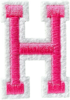 Pink H