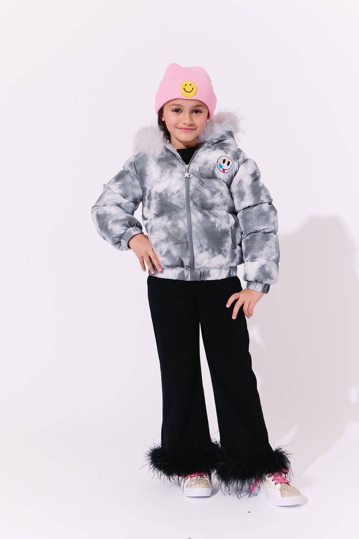 Lola + The Boys Galaxy Emoji Puffer