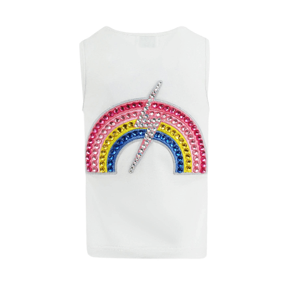 Lola-spring-25 Gems Rainbow Flash Tank Top