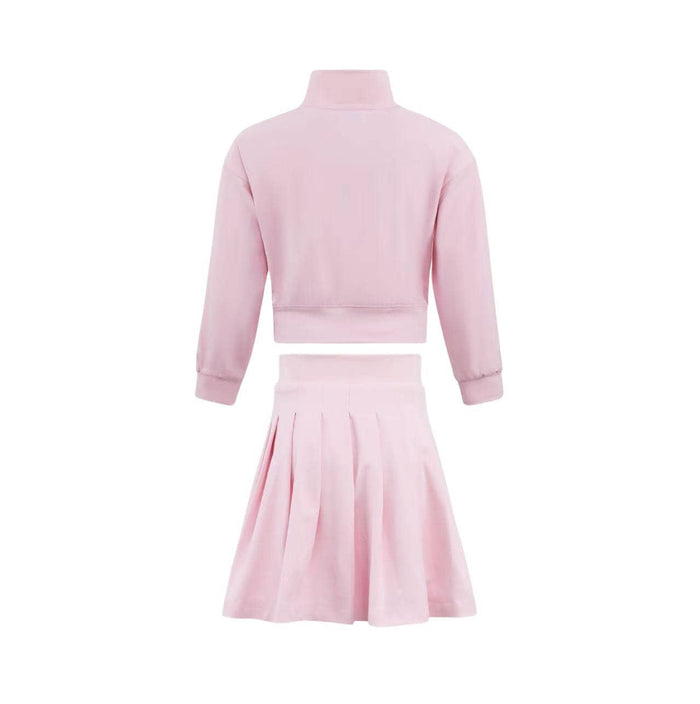 Lola + The Boys Girls Sparkle Skirt Set