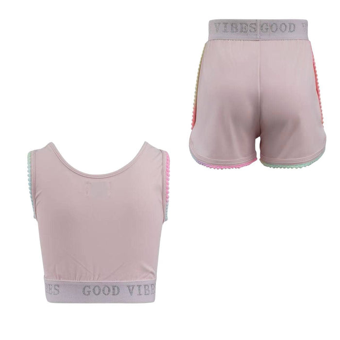 Lola + The Boys Good Vibes Athletic Set