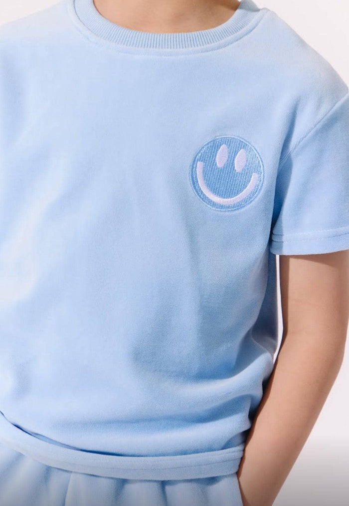 lola-new-arrival Good Vibes Only Velour Short Set