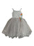 Grey Rainbow Tulle Dress