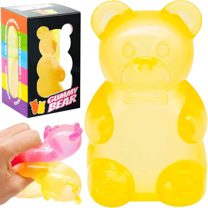 Lola + The Boys Yellow Gummy Bear Squishy Toy