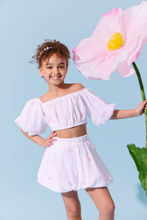 Lola + The Boys Hailey Bow Bubble Set