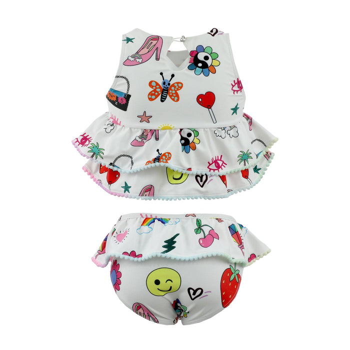 Lola + The Boys Happy Doodle Bikini