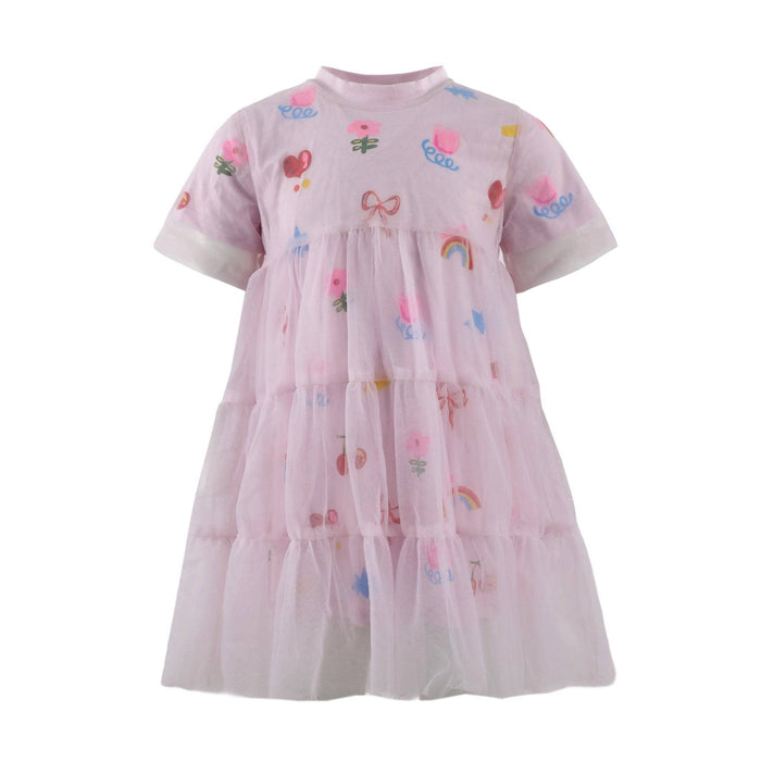 Lola + The Boys Happy Fresh Tulle Dress