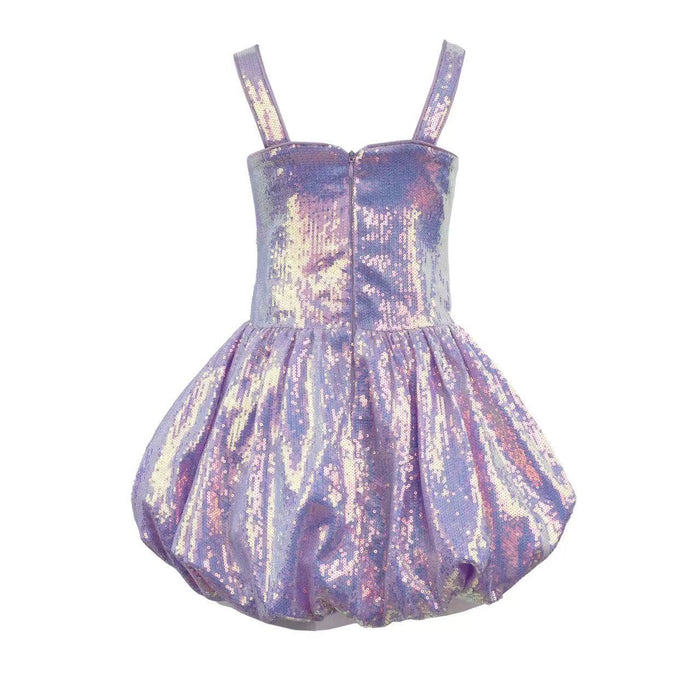 Lola + The Boys Haze Bow Bubble Dress