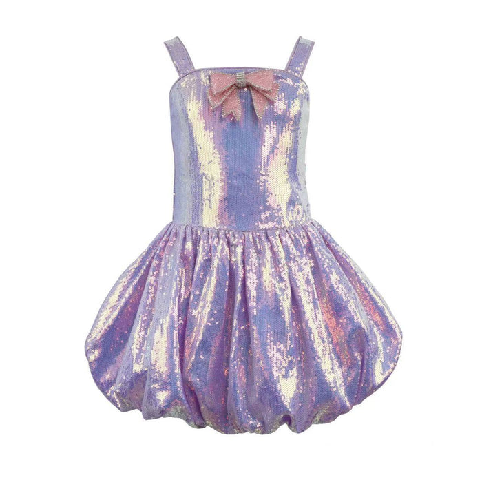 Lola + The Boys Haze Bow Bubble Dress