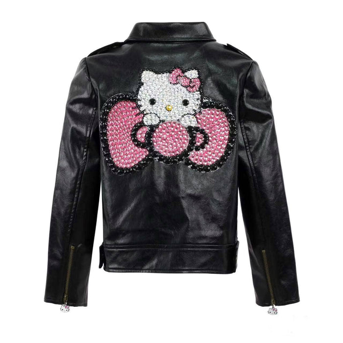 Lola + The Boys Hello Kitty Leather Jacket