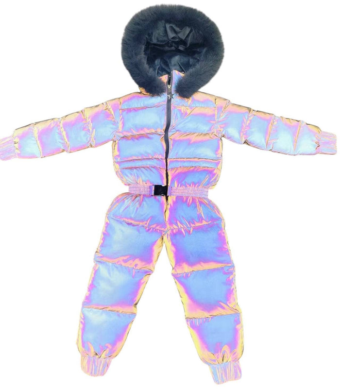 Lola + The Boys Hologram Flash Snow Suit