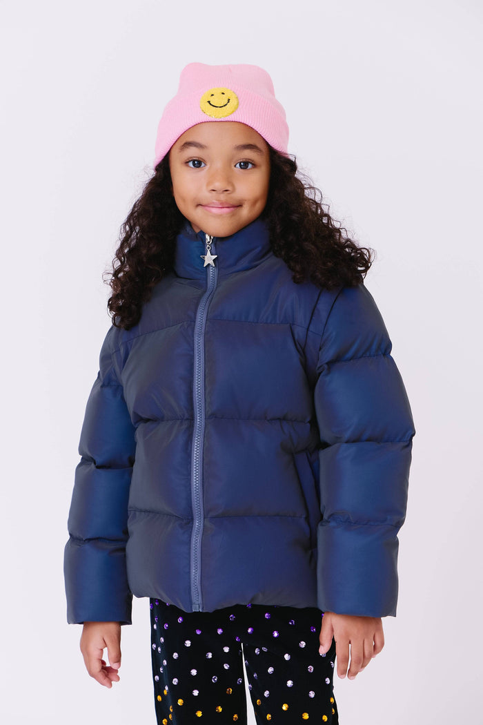 Lola + The Boys Hologram Magic Puffer