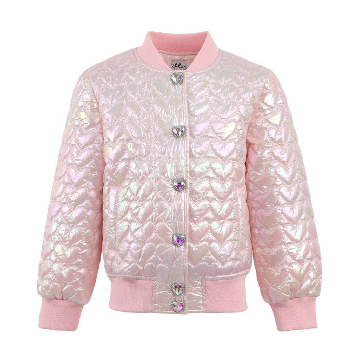 Lola + The Boys I Love You Hologram Jacket