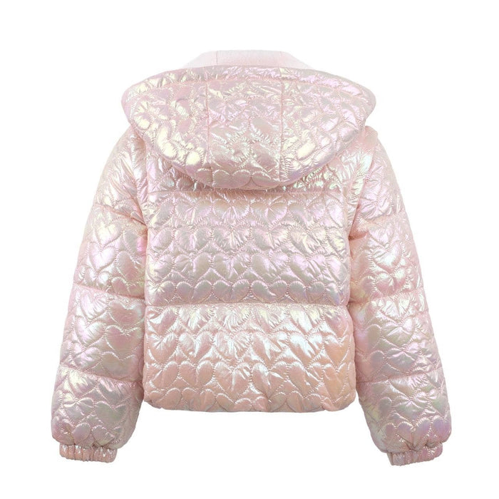 Lola + The Boys I Love You Shimmer Puffer