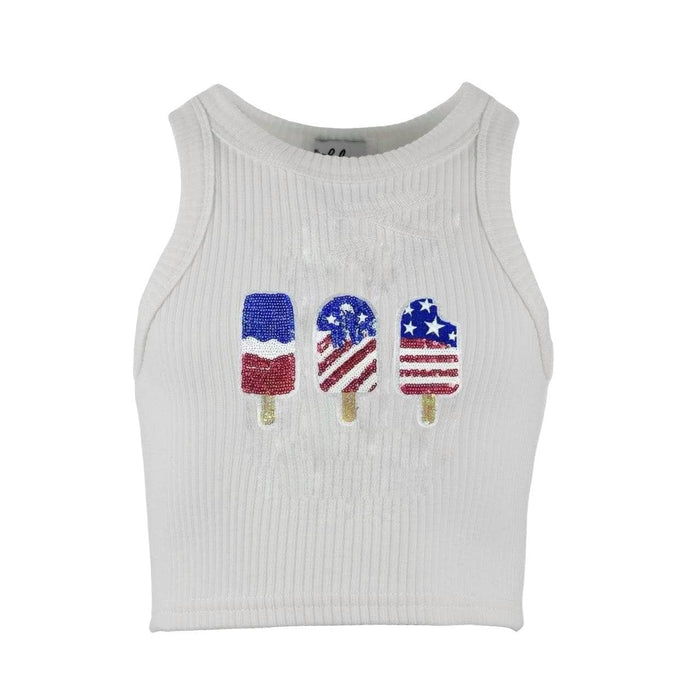 Lola + The Boys Icy Bomb Pop Tank