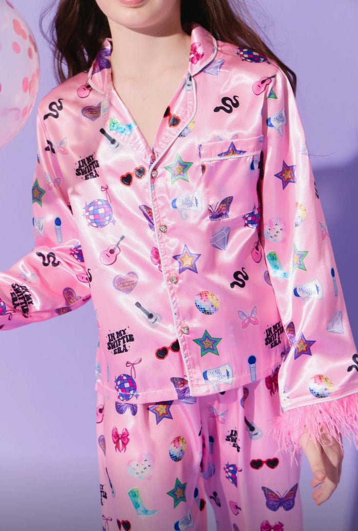 lola-new-arrival In my Swiftie Era Silky Set