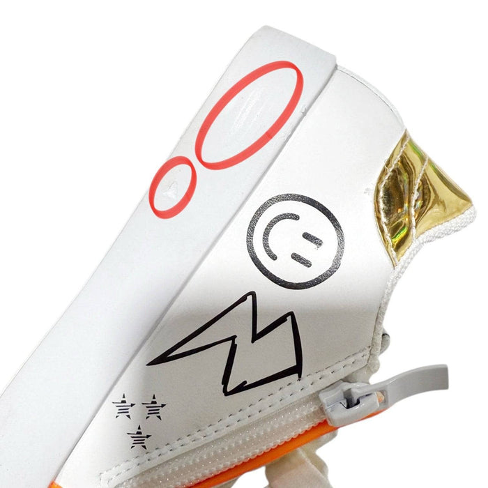 Lola + The Boys Irregular Doodle Art Sneakers