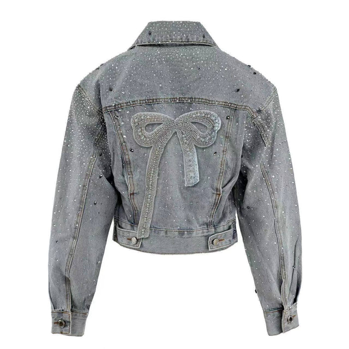 Lola-spring-25 Jacket Crystal Denim Jacket – Teen/Women