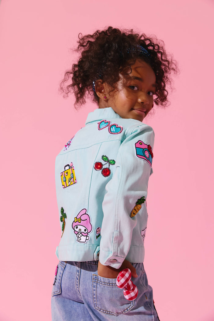 lola-hellokitty Jacket Hello Kitty® And Friends Happy Patch Denim Jacket