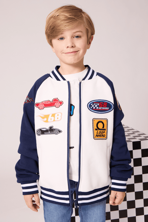 Lola + The Boys Jacket 2 Hot Wheels™ Patch Bomber