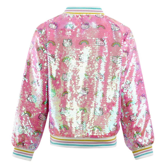 lola-hellokitty Jacket Rainbow Hello Kitty® Sequin Bomber