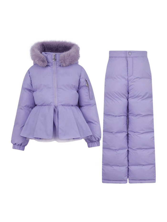 Lola + The Boys Jacket 2 Violet Princess Snow Set