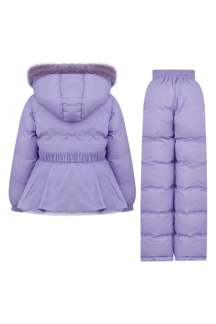 Lola + The Boys Jacket Violet Princess Snow Set