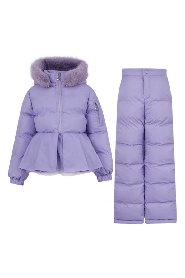 Lola + The Boys Jacket Violet Princess Snow Set