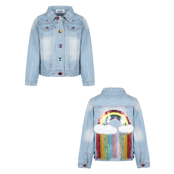 Crystal Rain Denim Jacket – Teen/Women