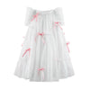 Lola + The Boys Jolie Bow Shimmer Dress