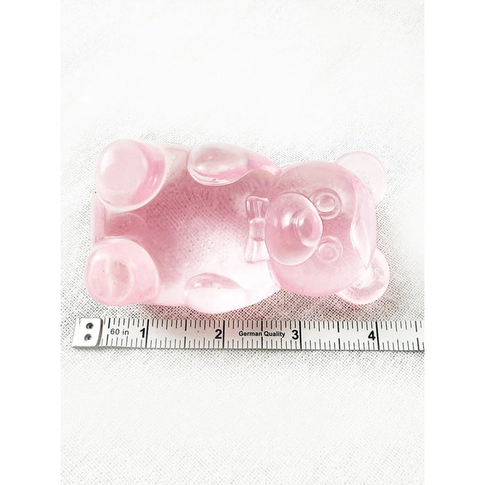Lola + The Boys Large Solid Transparent Gummy Bear Squishy Toy