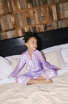 exclude-sale Lavender Feather Silk Set