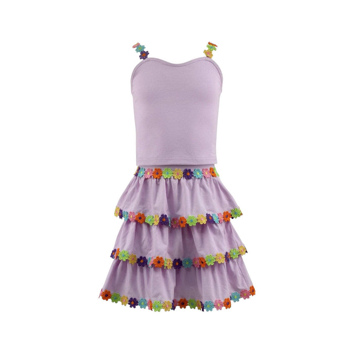 lola-new-arrival Lavender Happy Floral Set