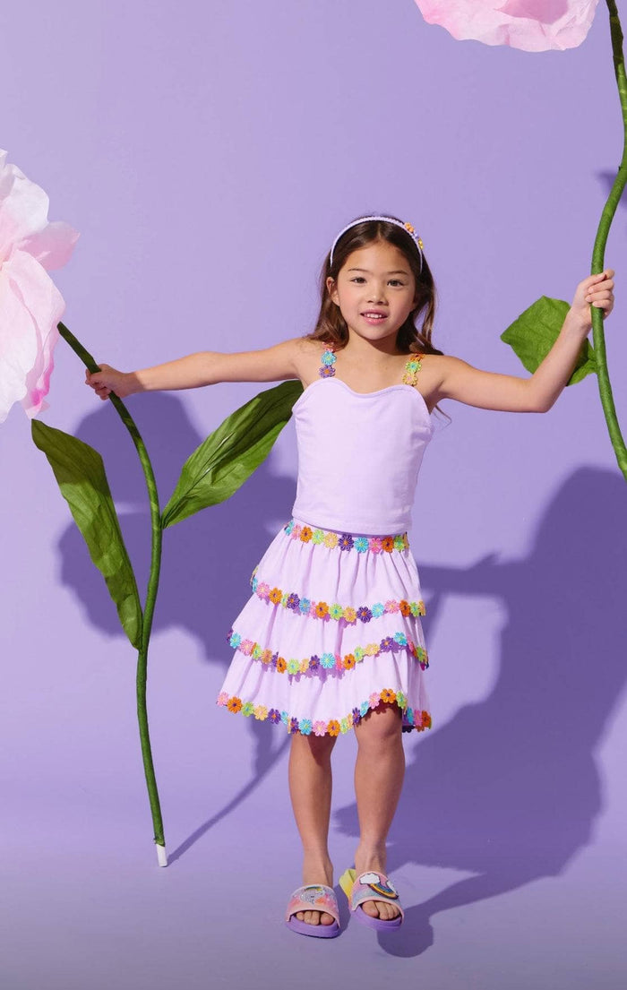 lola-new-arrival Lavender Happy Floral Set