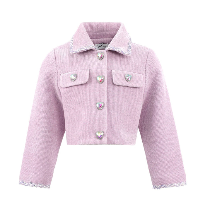 Lola + The Boys 2 Lavender Haze Hearts Jacket