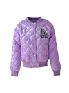 Lola + The Boys Lavender Legends Only Quilted Bomber