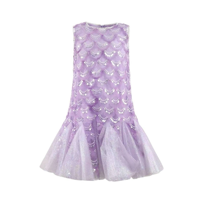 lola-new-arrival Lavender Mermaid Magic Tutu Dress